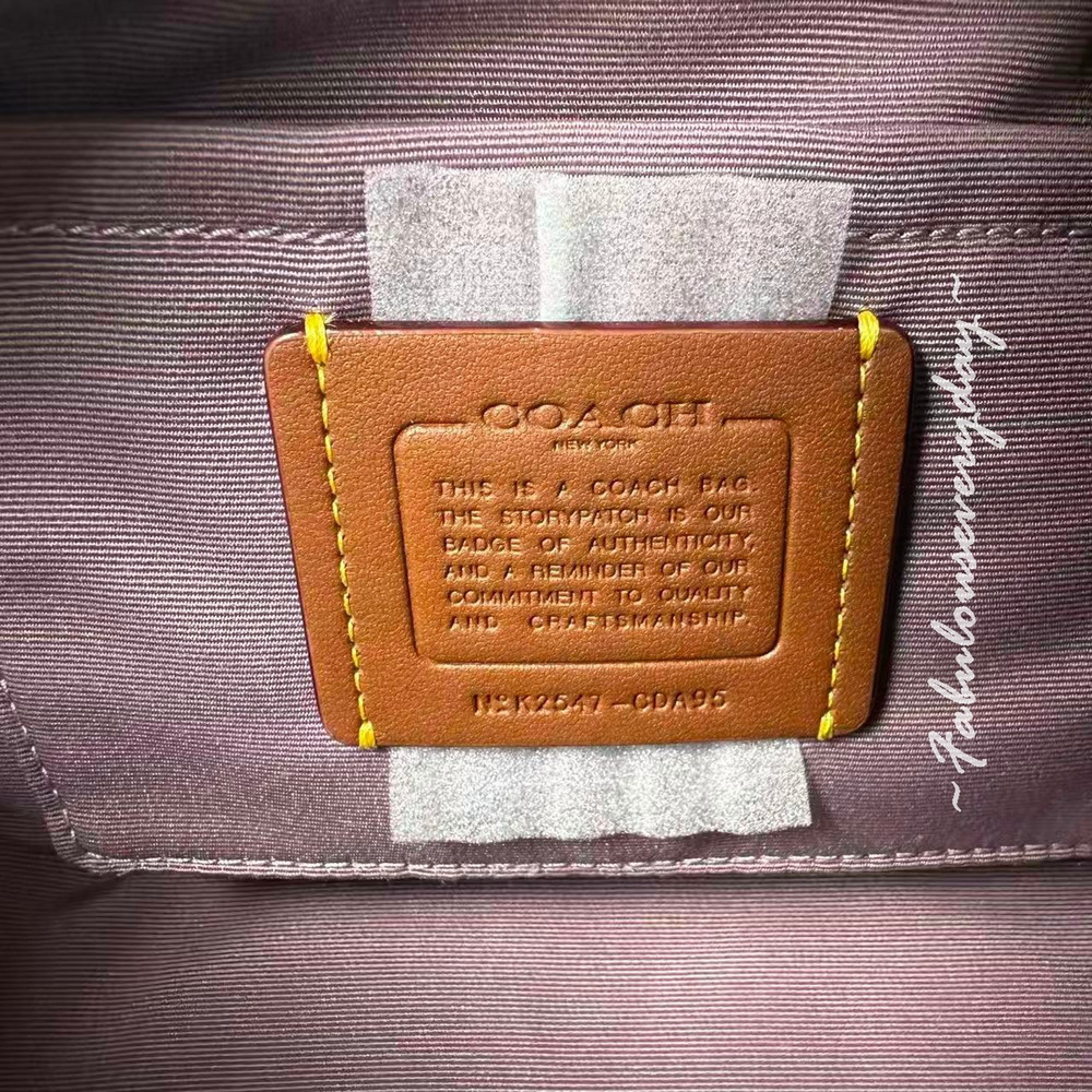 Coach Ashton Shoulder Bag Crossbody In Suede/Silver/Light Violet CDA95 NWT - Picture 7 of 7